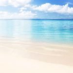 White Beach HD Desktop Background