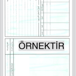 Registre de commerce örneği